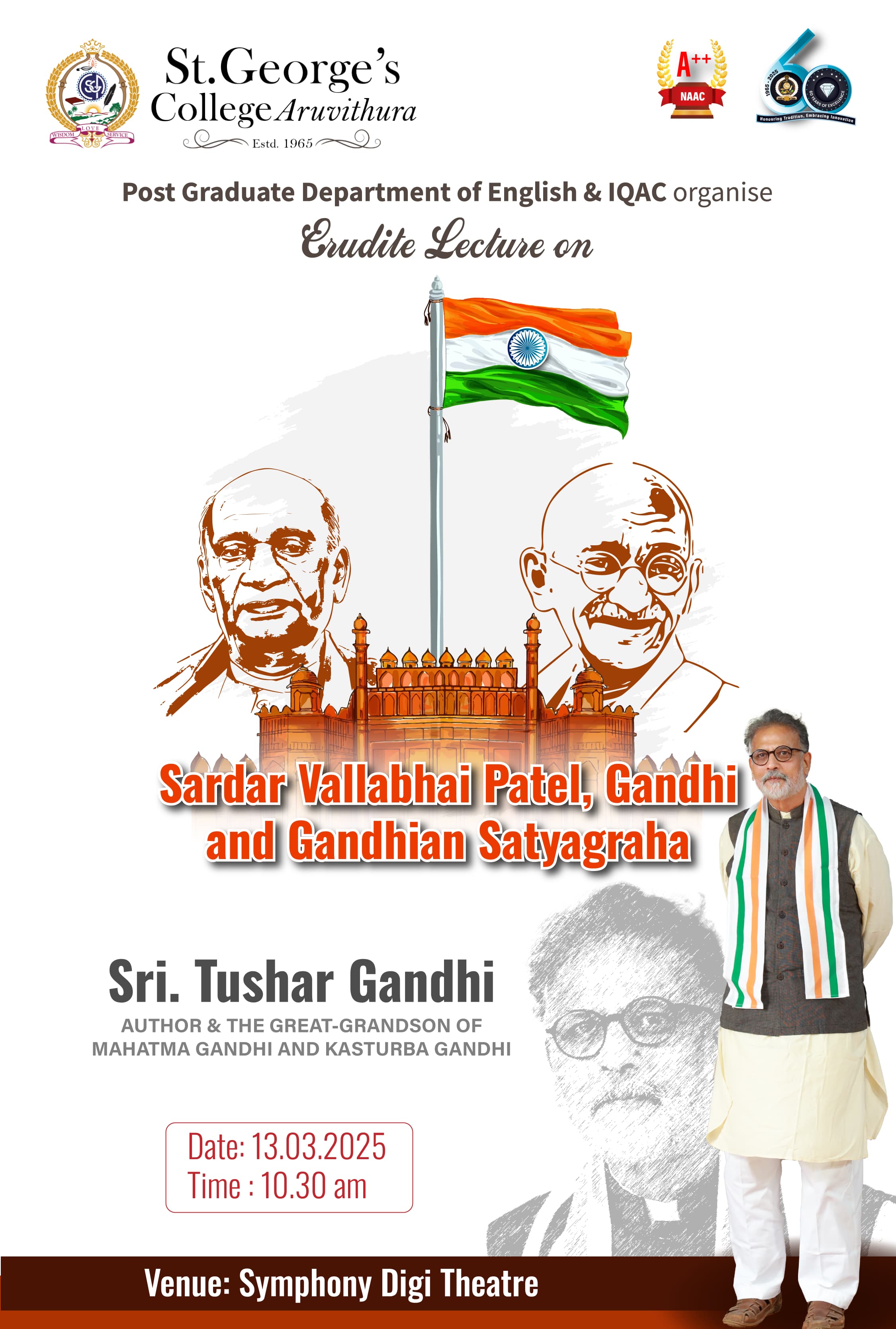 Erudite Lecture on Sardar Vallabhai Patel, Gandhi and Gandhian Satyagraha